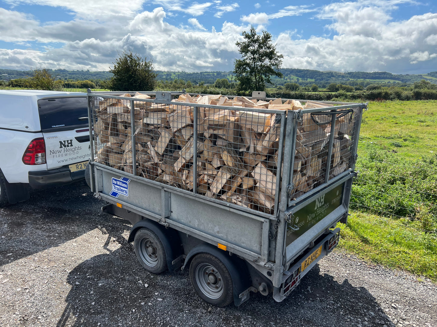 Bulk softwood logs