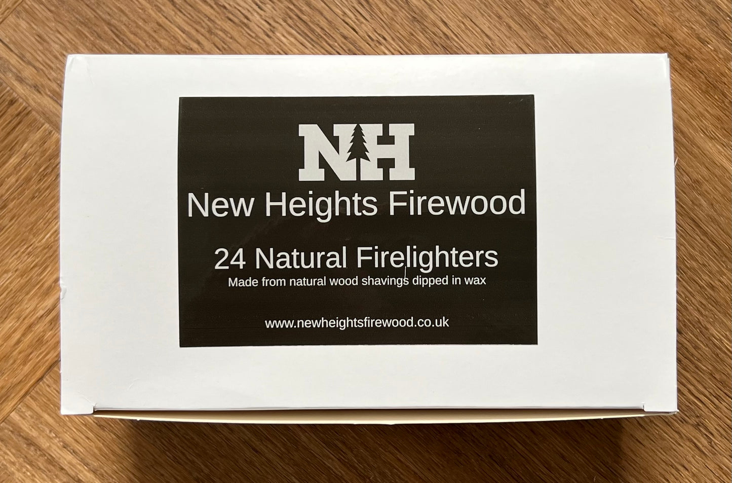 24 Natural wood wool firelighters